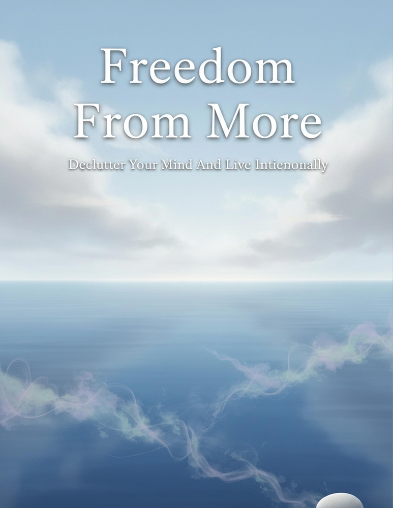Freedom From More: Declutter Your Mind And Live Intentionally cover