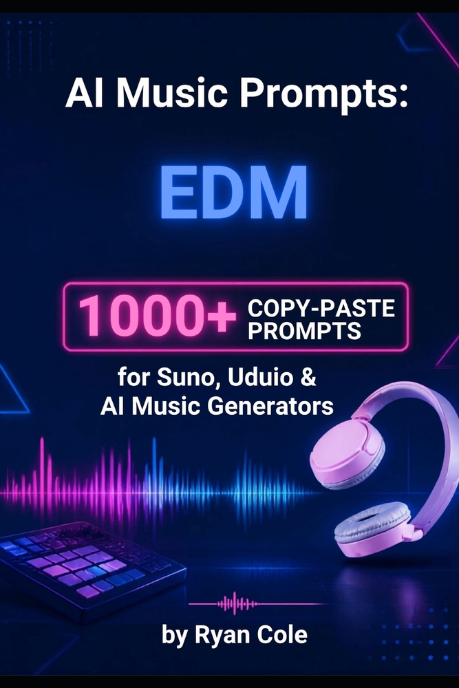 AI Music Prompts: Cinematic: 120 Ready-to-Use Suno Prompts for Epic, Emotional, Trailer, Documentary, Fantasy & Sci-Fi Scores cover