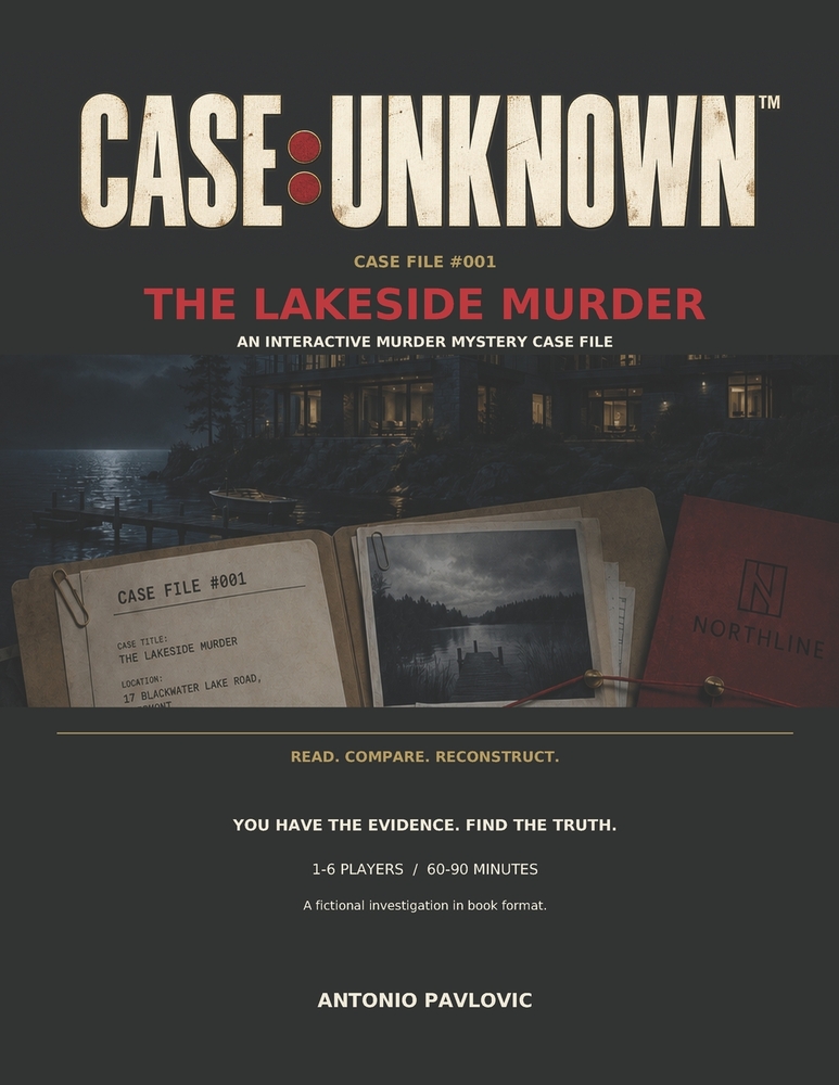 Case: UNKNOWN #007 - The 05:03 File: A Realistic Interactive Crime Mystery Case File with Evidence, Interviews, Digital Traces, and a Hidden Cross-Fil cover