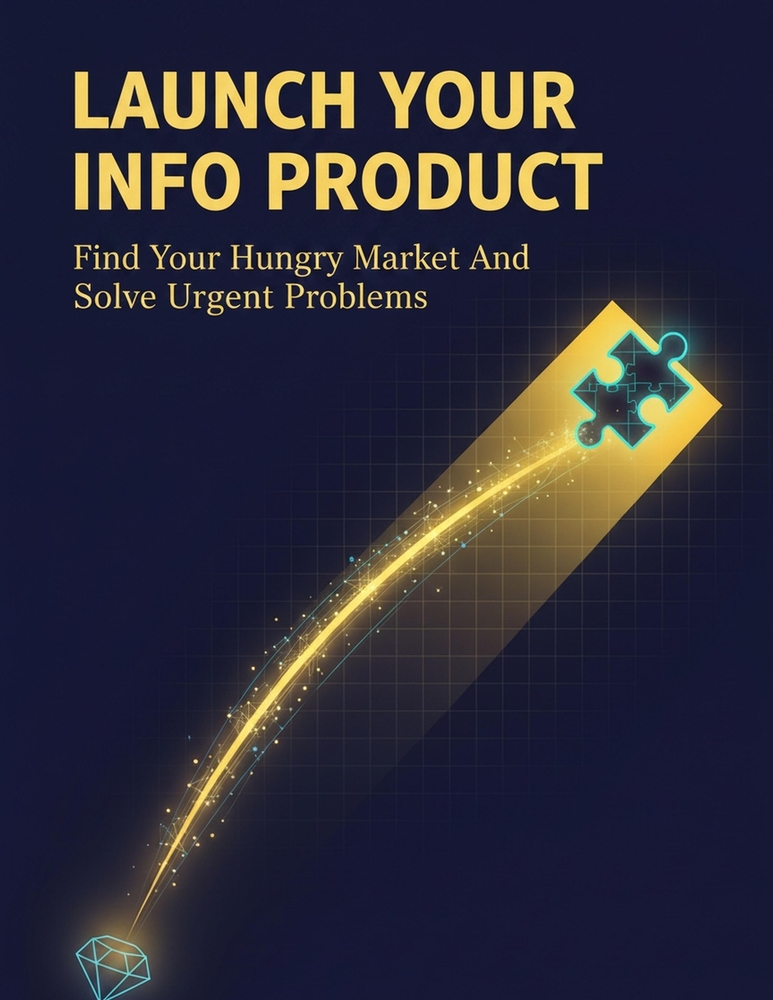 Launch Your Info Product: Find Your Hungry Market And Solve Urgent Problems cover