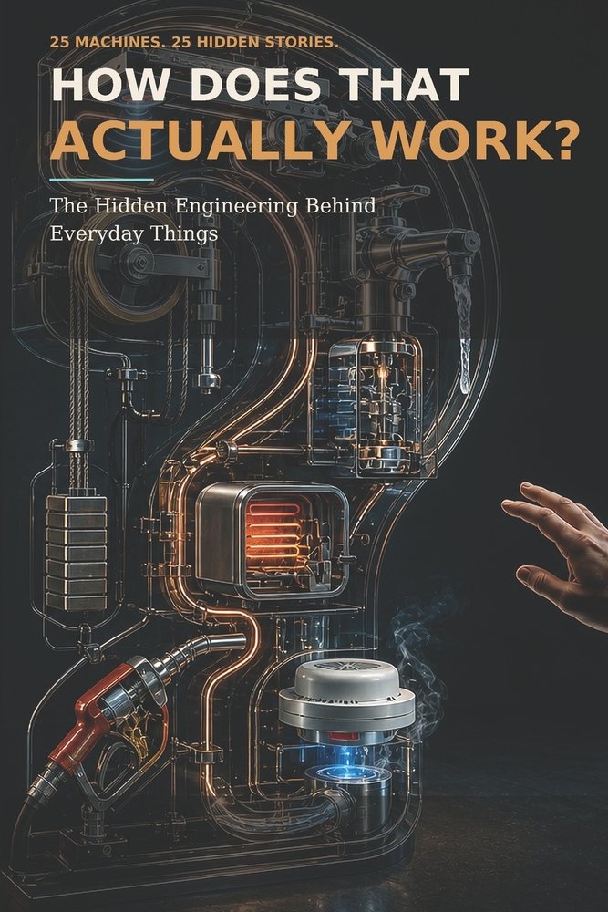 How Does That Actually Work?: The Hidden Engineering Behind Everyday Things / 6.14 x 9.21 inches,250 pages / 25 Everyday Machines, Systems and Technol cover