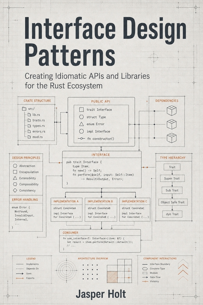 Interface Design Patterns: Creating Idiomatic APIs and Libraries for the Rust Ecosystem cover