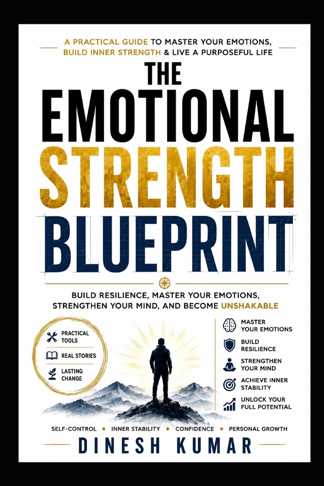 The Emotional Strength Blueprint: A Practical Guide to Emotional Resilience, Self- Control, Inner Stability, Confidence, and Personal Growth cover