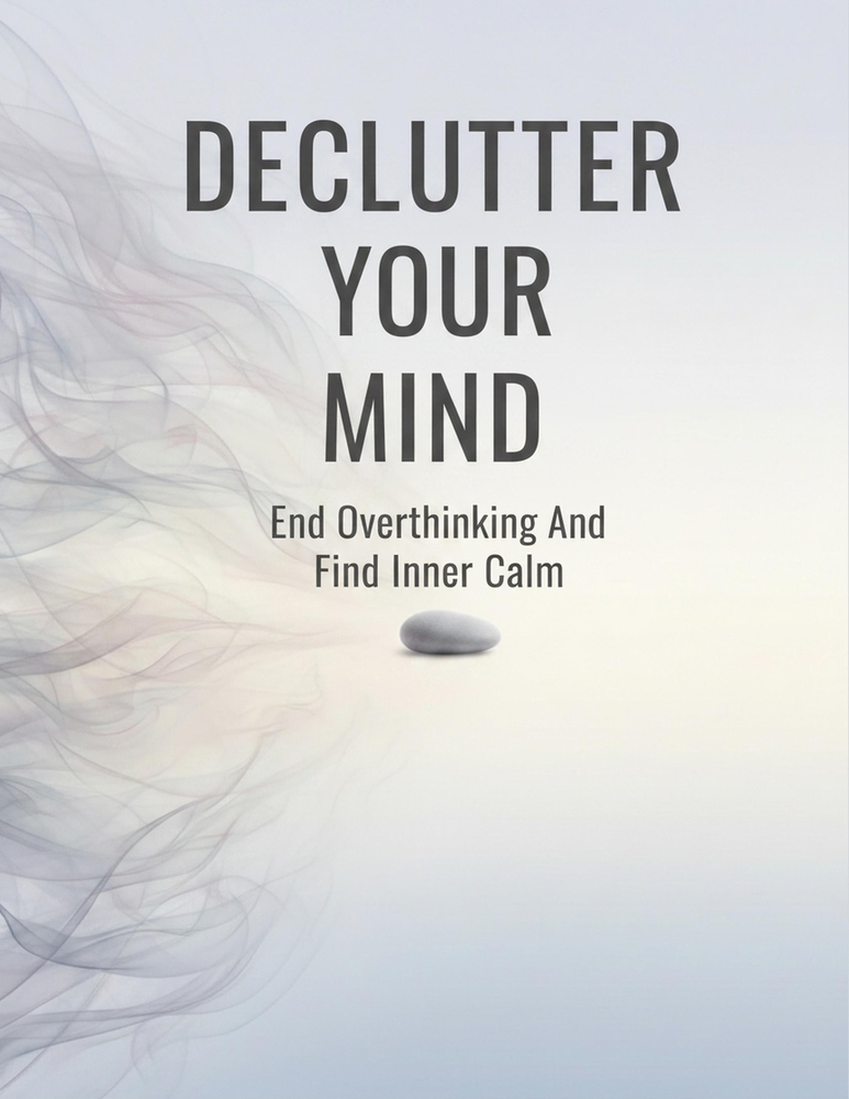 Declutter Your Mind: End Overthinking And Find Inner Calm cover