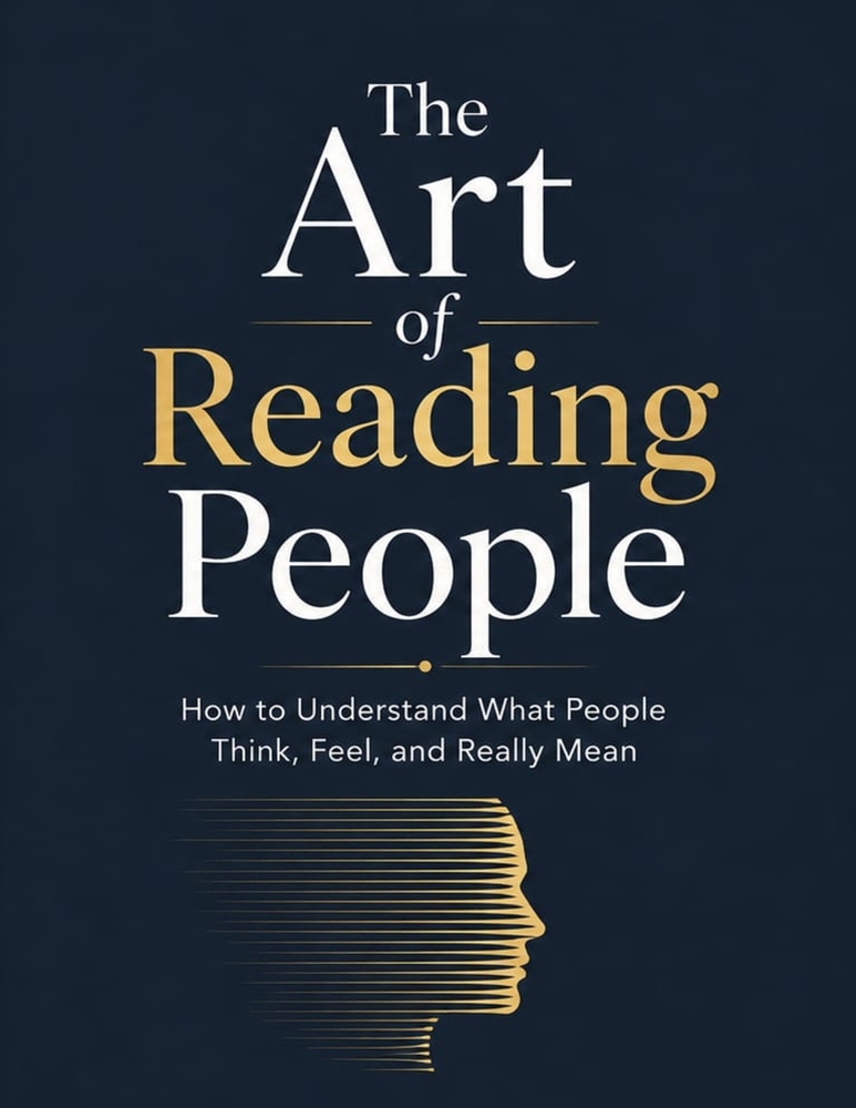 The Art of Reading People: How to Understand What People Think, Feel, and Really Mean 8.5 by 11 inches cover