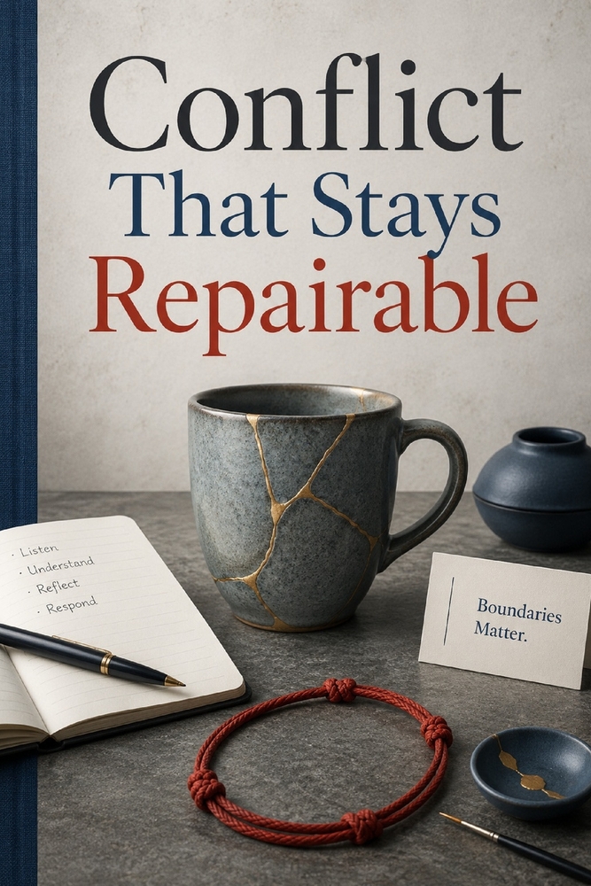 Conflict That Stays Repairable: Listening, boundaries, escalation, repair attempts, and durable agreements cover