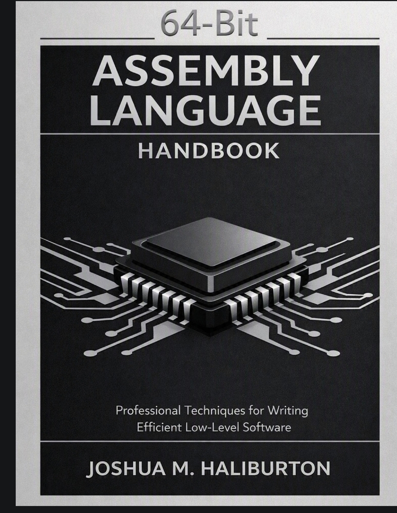 64-Bit Assembly Language Handbook: Professional Techniques for Writing Efficient Low-Level Software cover