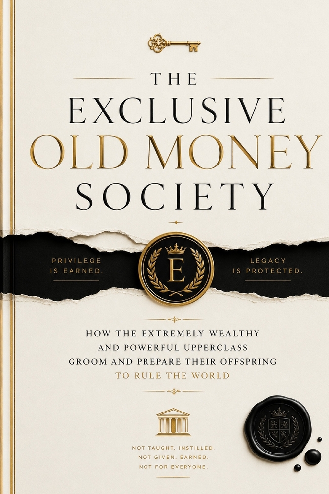 The Exclusive Old Money Society: How the Extremely wealthy and Powerful Upper Class, groom and prepare their Offspring to rule the world cover