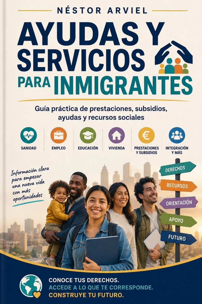 Ayudas Y Servicios Para Inmigrantes: Guía práctica de prestaciones, subsidios, ayudas y recursos sociales cover