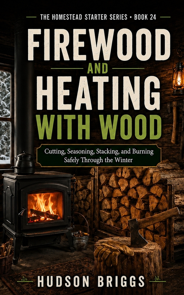 Firewood and Heating With Wood: Cutting, Seasoning, Stacking, and Burning Safely Through the Winter cover