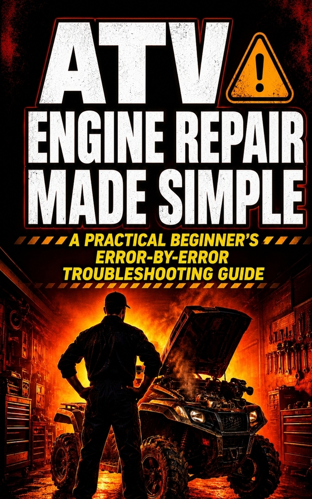 ATV Engine Repair Made Simple: A Practical Beginner's Error-by-Error Troubleshooting Guide for Diagnosing Common ATV Engine Problems, Finding Likely C cover