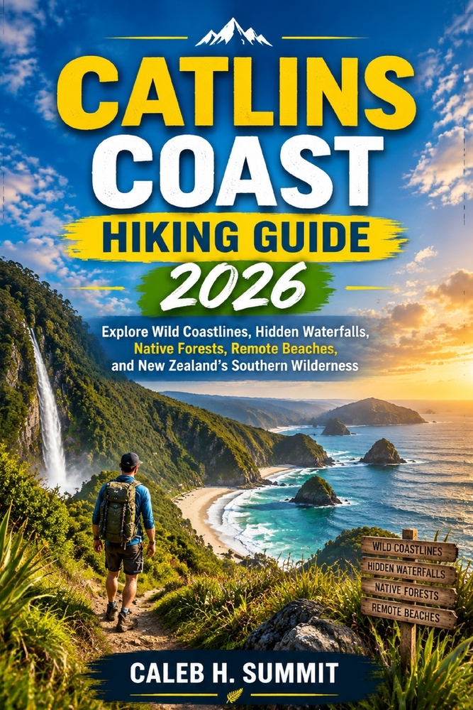 Catlins Coast Hiking Guide 2026: Explore Wild Coastlines, Hidden Waterfalls, Native Forests, Remote Beaches, and New Zealand's Southern Wilderness cover