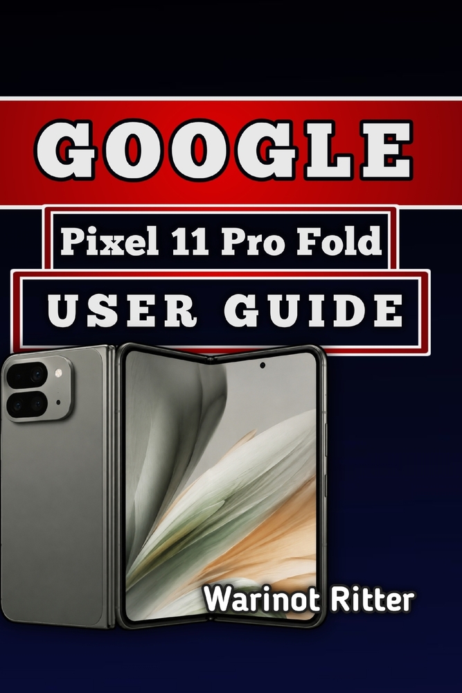 Google Pixel 11 Pro Fold User Guide: Master Setup, Dual Displays, Camera, Gemini AI, and Troubleshooting cover