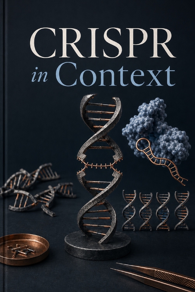 CRISPR in Context: Genes, editing tools, delivery, ethics, and medical uncertainty cover
