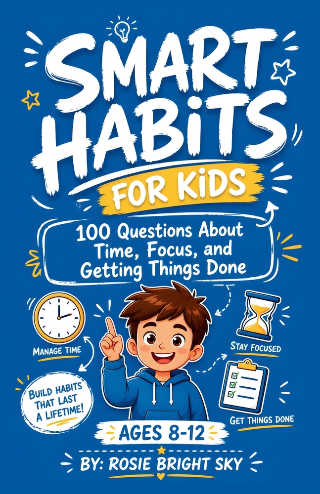 Smart Habits for Kids: 100 Questions About Time, Focus, and Getting Things Done cover