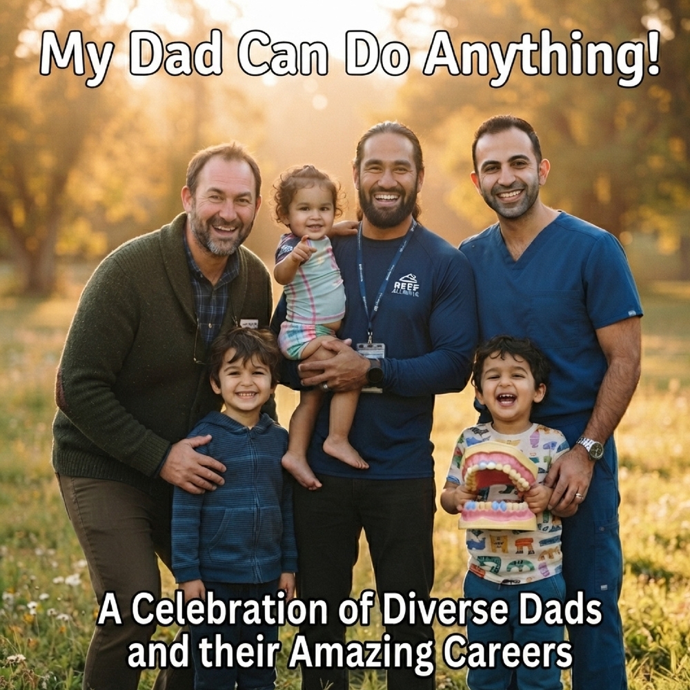 My Dad Can Do Anything!: A Celebration of Diverse Dads and Their Amazing Careers cover