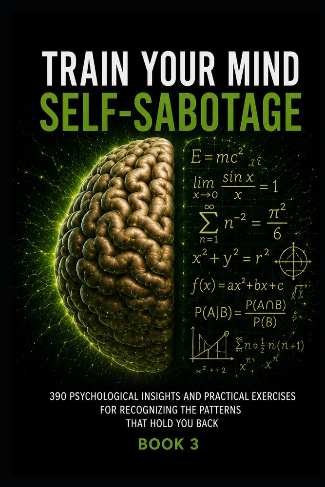 Train Your Mind - Self-Sabotage: 390 Psychological Insights and Practical Exercises for Recognizing the Patterns That Hold You Back cover