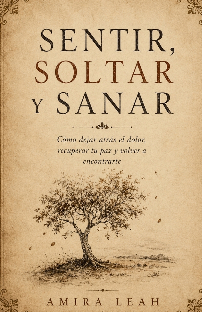 Sentir, Soltar y Sanar: Cómo dejar atrás el dolor, recuperar tu paz y volver a encontrarte cover