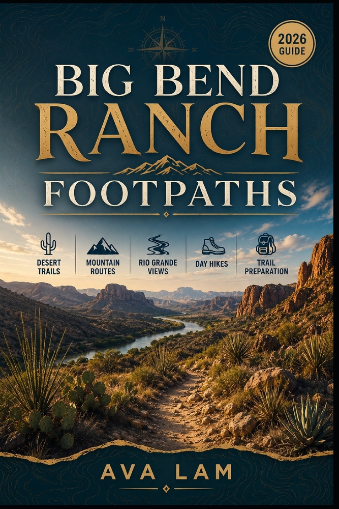 Big Bend Ranch Footpaths: Desert Trails, Mountain Routes, Rio Grande Views, Day Hikes & Trail Preparation cover