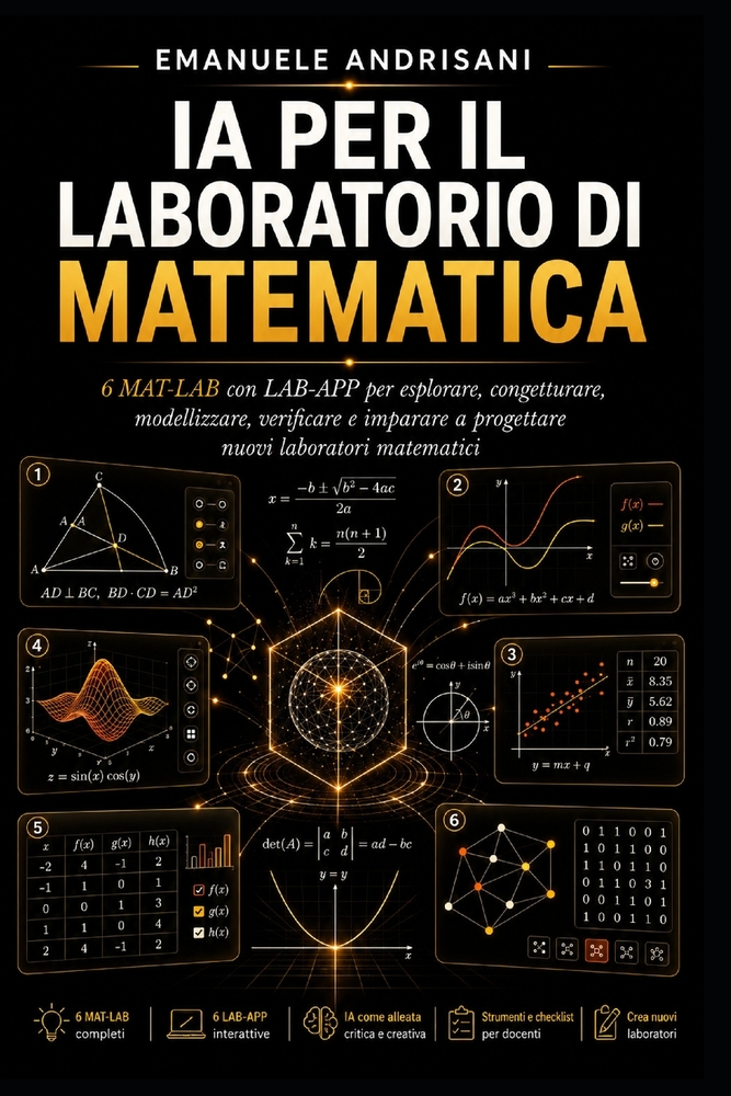 Ia Per Il Laboratorio Di Matematica: 6 MAT-LAB con LAB-APP per esplorare, congetturare, modellizzare, verificare e imparare a progettare nuovi laborat cover