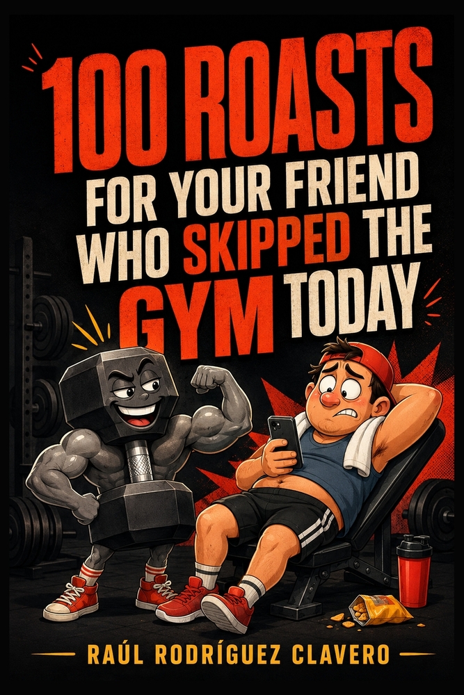 100 Roasts for Your Friend Who Skipped the Gym Today cover