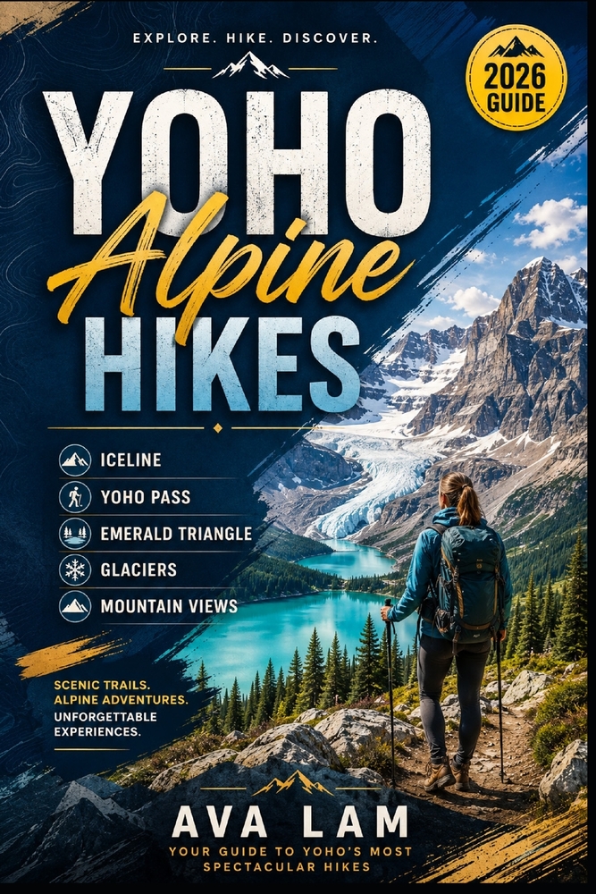 Yoho Alpine Hikes: Iceline, Yoho Pass, Emerald Triangle, Glaciers & Mountain Views cover
