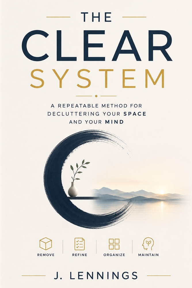 The Clear System: A Repeatable Method for Decluttering Your Space and Your Mind cover
