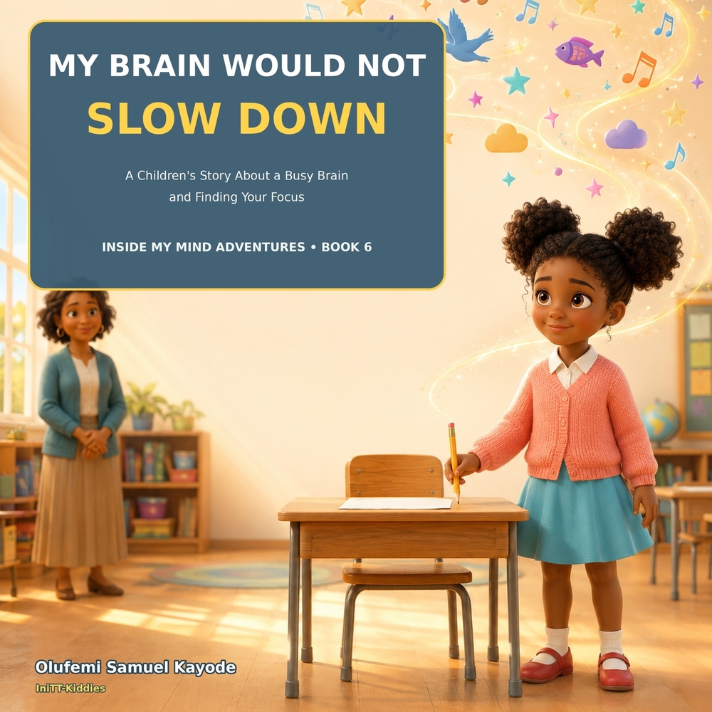 My Brain Would Not Slow Down: A Children's Story About a Busy Brain and Finding Your Focus cover