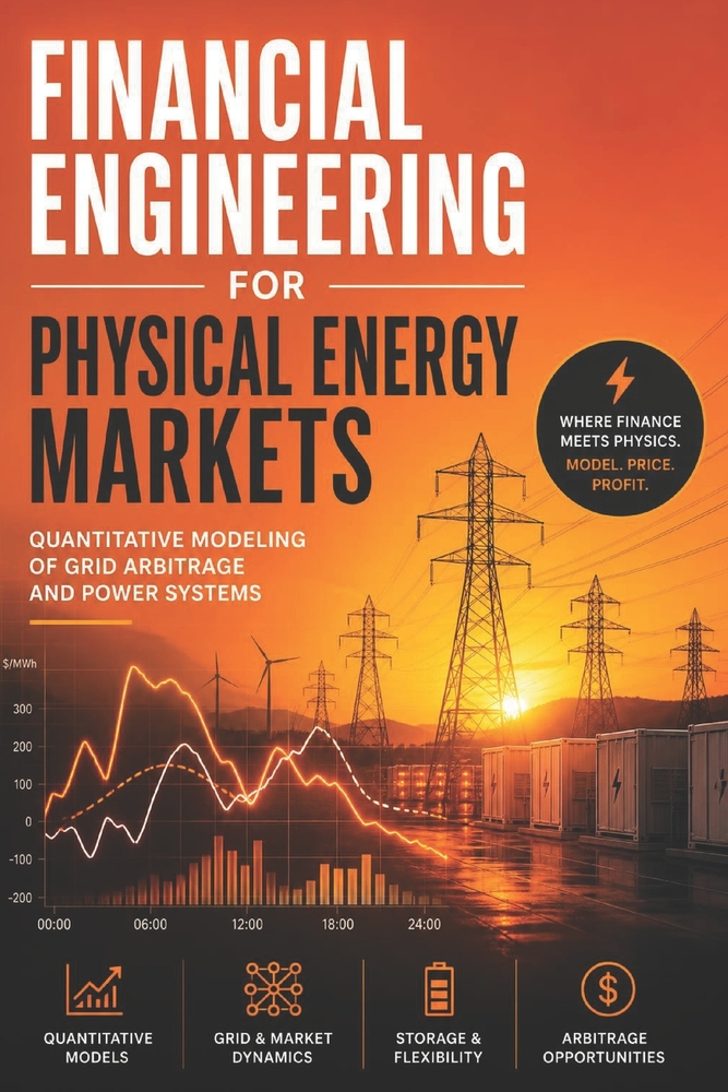 Financial Engineering for Physical Energy Markets: Quantitative Modeling of Grid Arbitrage and Power Systems cover