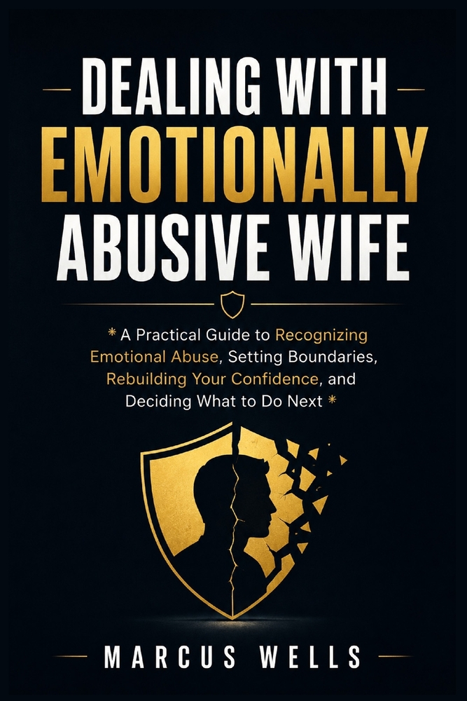 Dealing With Emotionally Abusive Wife: A Practical Guide to Recognizing Emotional Abuse, Setting Boundaries, Rebuilding Your Confidence, and Deciding cover