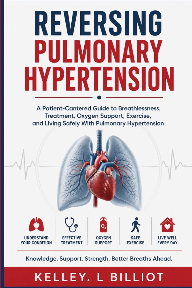 Reversing Pulmonary Hypertension: A Patient-Cantered Guide to Breathlessness, Treatment, Oxygen Support, Exercise, and Living Safely With Pulmonary Hy cover