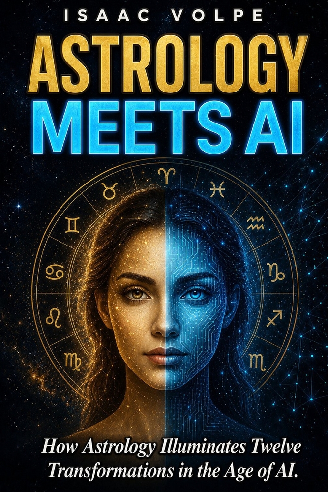 ASTROLOGY MEETS AI. How Astrology Illuminates Twelve Transformations in the Age of AI: Discover your way across twelve compelling world changes. cover