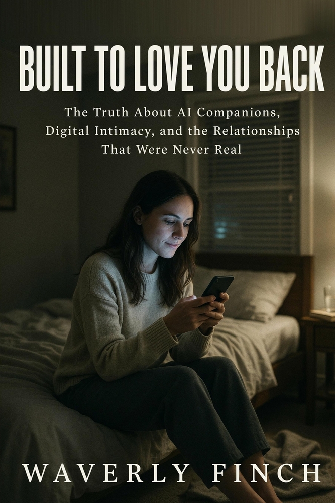 Built to Love You Back: The Truth About AI Companions, Digital Intimacy, and the Relationships That Were Never Real cover