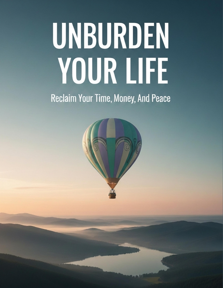 Unburden Your Life: Reclaim Your Time, Money, And Peace cover