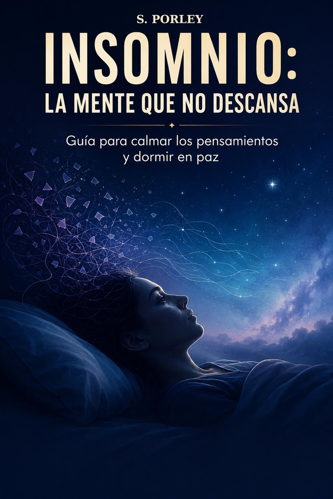 Insomnio: la mente que no descansa: Guía para calmar los pensamientos y dormir en paz cover