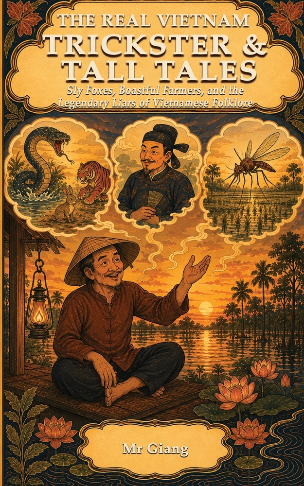 The Real Vietnam: Trickster & Tall Tales: Sly Foxes, Boastful Farmers, and the Legendary Liars of Vietnamese Folklore cover
