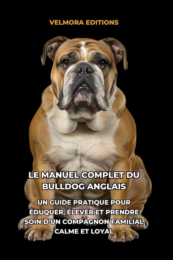 Le Manuel Complet du Bulldog Anglais: Un Guide Pratique pour Éduquer, Élever et Prendre Soin d'un Compagnon Familial Calme et Loyal cover