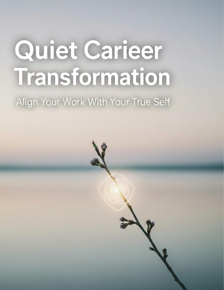Quiet Career Transformation: Align Your Work With Your True Self cover