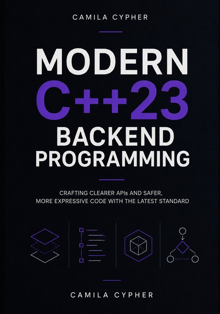 Modern C++23 Backend Programming: Crafting Clearer APIs and Safer, More Expressive Code with the Latest Standard cover