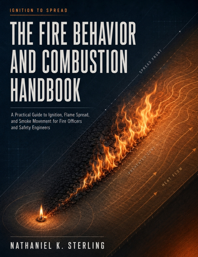 The Fire Behavior and Combustion Handbook: A Practical Guide to Ignition, Flame Spread, and Smoke Movement for Fire Officers and Safety Engineers cover