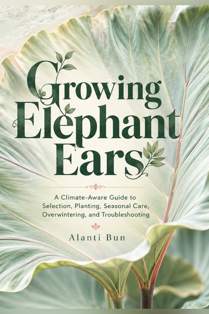 Growing Elephant Ears: A Climate-Aware Guide to Selection, Planting, Seasonal Care, Overwintering, and Troubleshooting cover