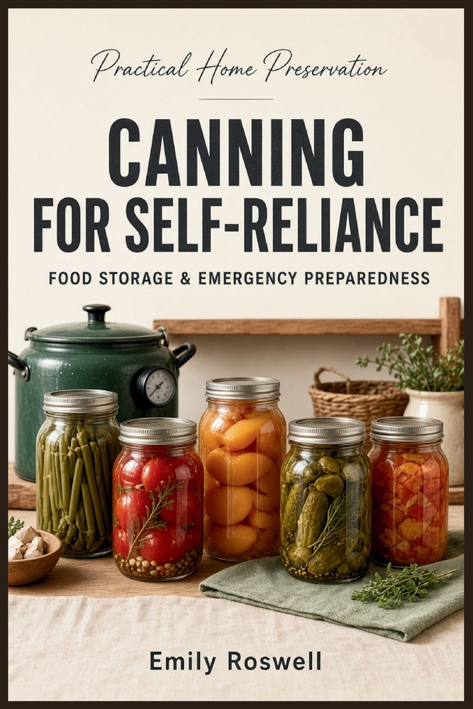 Canning for Self-Reliance: Food Storage & Emergency Preparedness cover