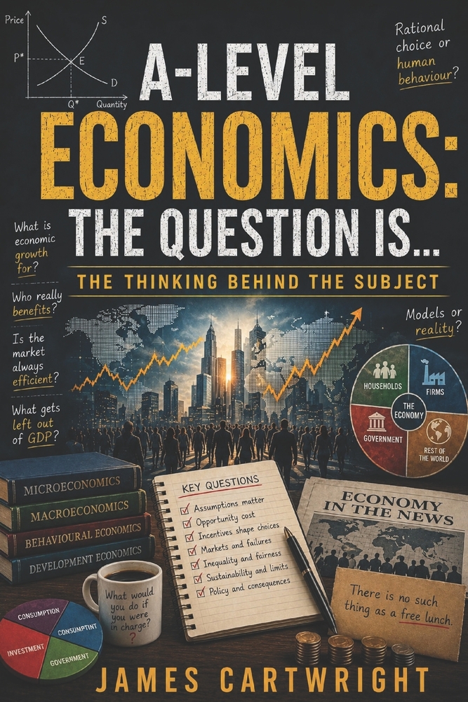 A-Level Economics: The Question Is...: The Thinking Behind the Subject cover