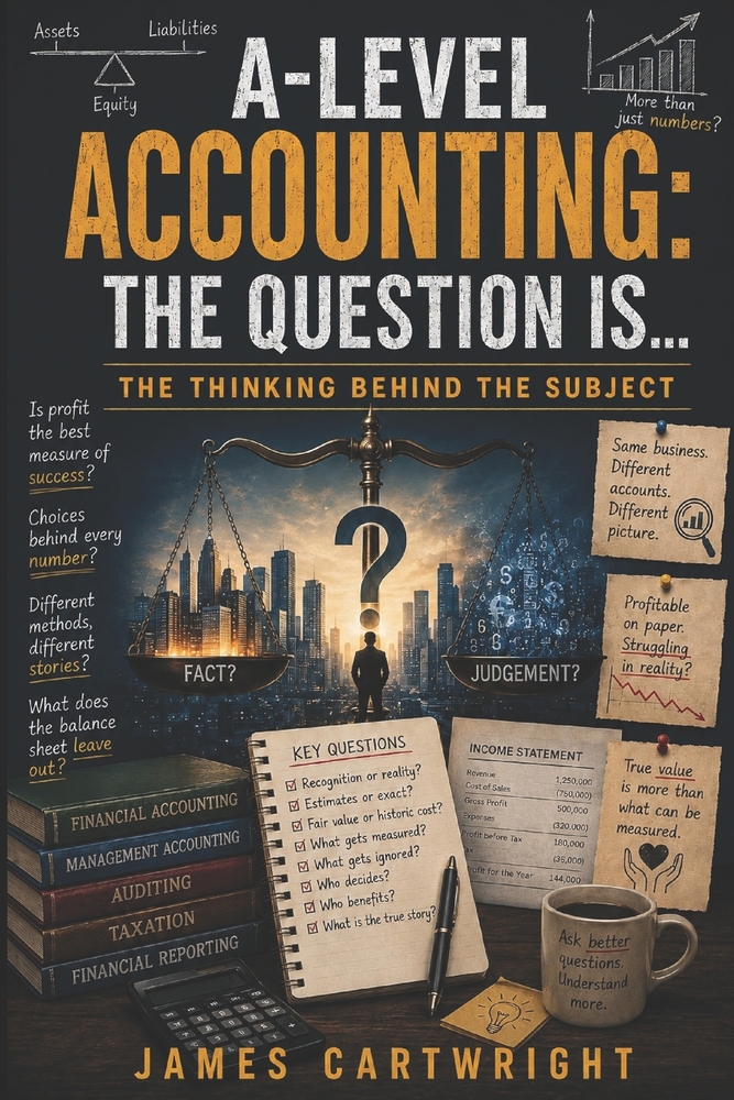 A-Level Accounting: The Question Is...: The Thinking Behind the Subject cover