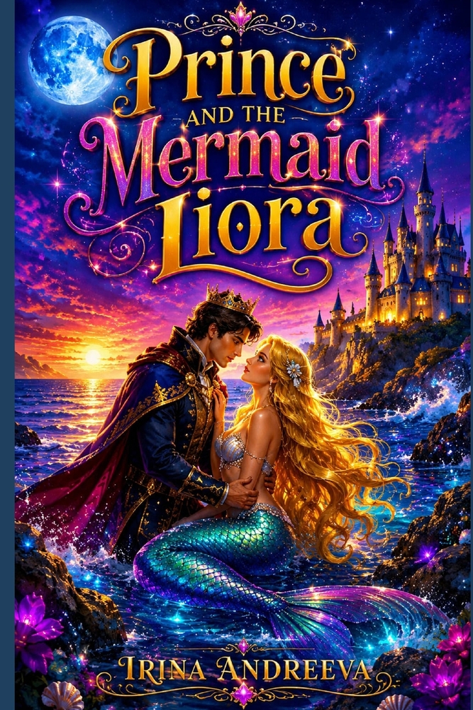 Prince and the Mermaid Liora: A Magical Adventure Beneath the Waves cover