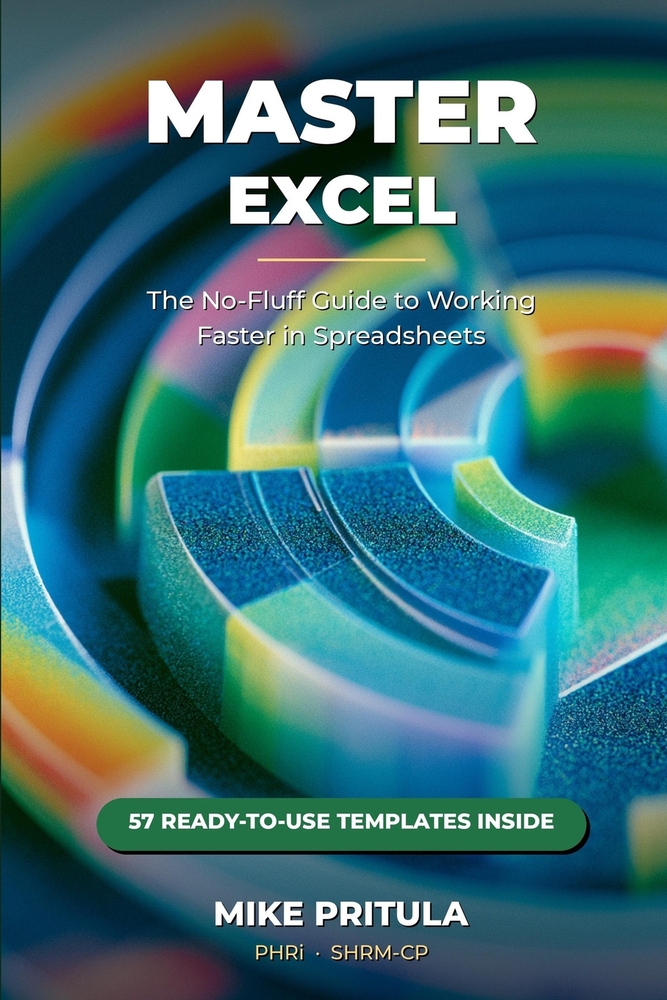 Master Excel: The No-Fluff Guide to Working Faster in Spreadsheets cover