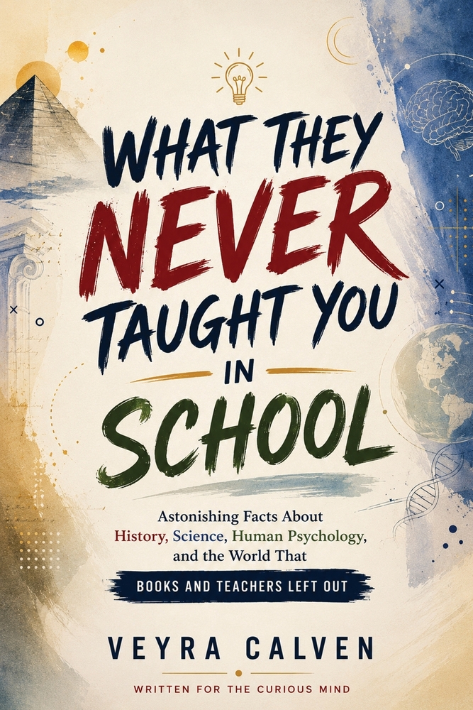 What They Never Taught You in School: Astonishing Facts About History, Science, Human Psychology, and the World That Books and Teachers Left Out cover