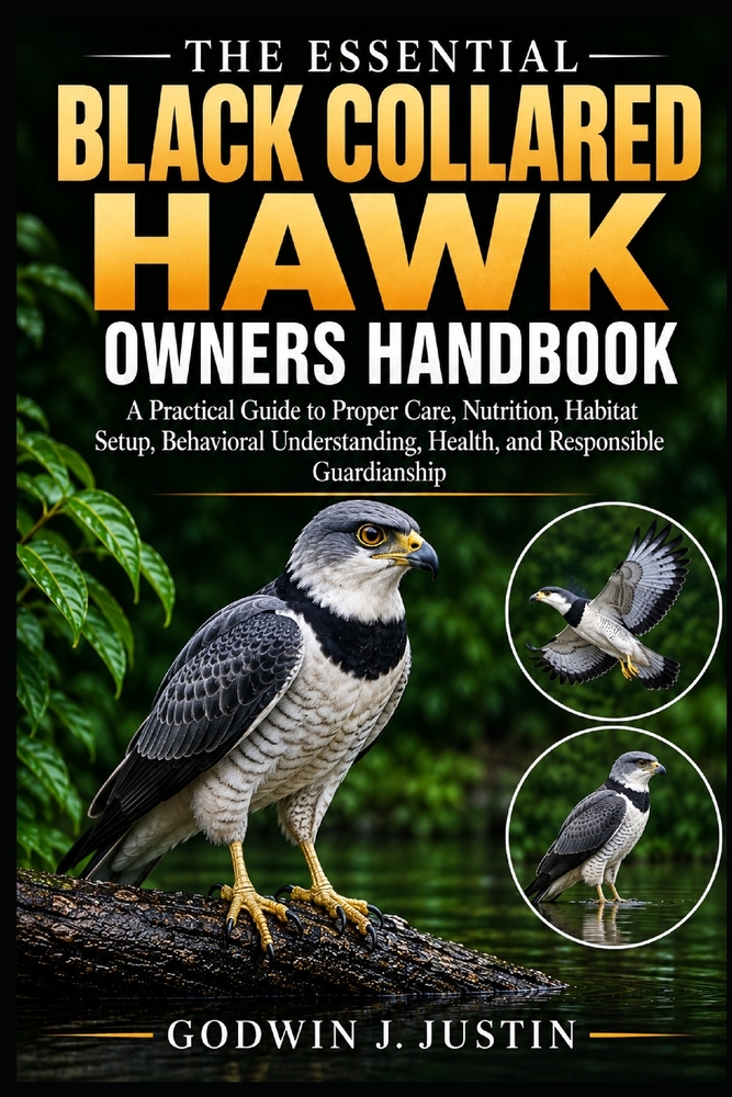 The Essential Black Collared Hawk Owners Handbook: A Practical Guide to Proper Care, Nutrition, Habitat Setup, Behavioral Understanding, Health, and R cover