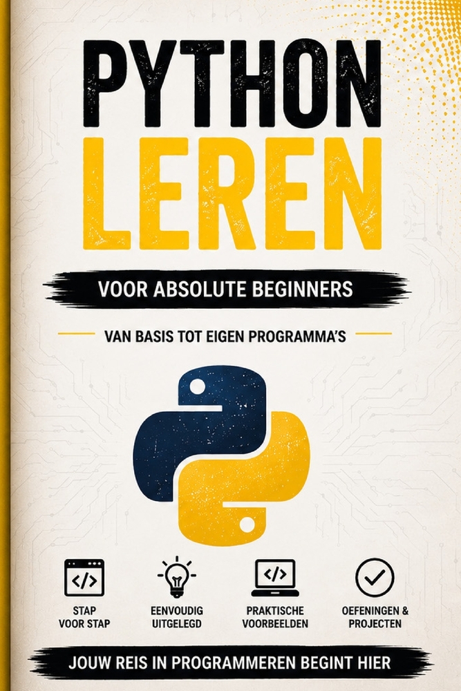 Python leren: Voor absolute beginners cover
