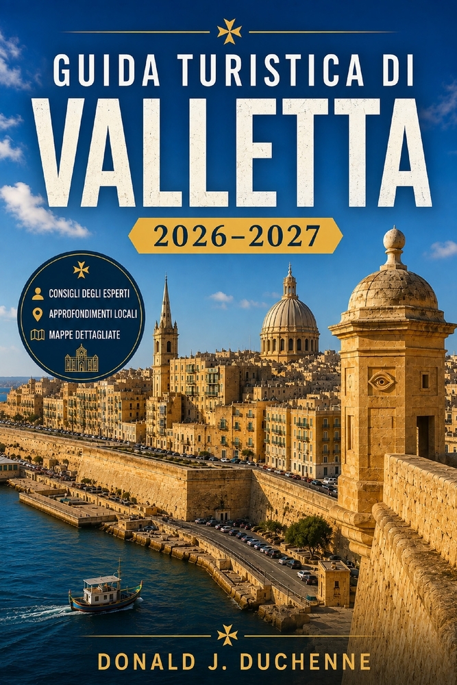 Guida Turistica Di Valletta 2026-2027: Una guida pratica alla capitale di Malta, alla sua storia, alla sua cucina e alle escursioni giornaliere a Mdin cover